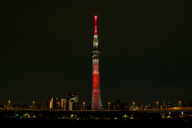 東京スカイツリー、映画「鬼滅の刃」コラボで特別ライトアップ　今週末限定