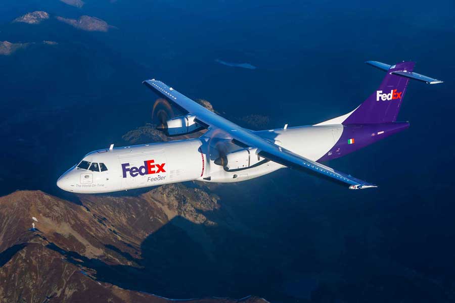 フェデックス・エクスプレス、ATR72-600Fを初受領