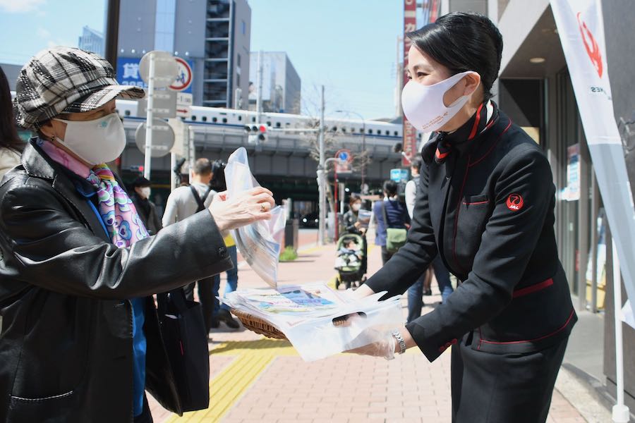 JAL、CA1,000人が「ふるさと応援」　全国で地域PR活動