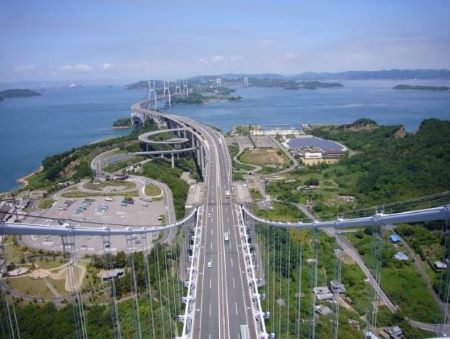 瀬戸大橋　塔頂ツアー