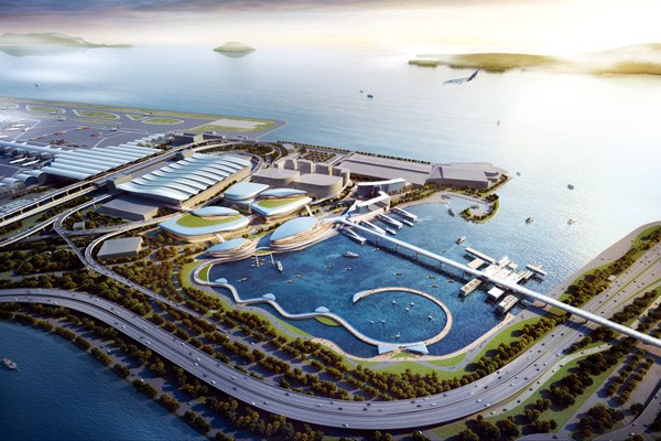 香港国際空港近くに複合施設「スカイシティ」、2021年にもオープンへ