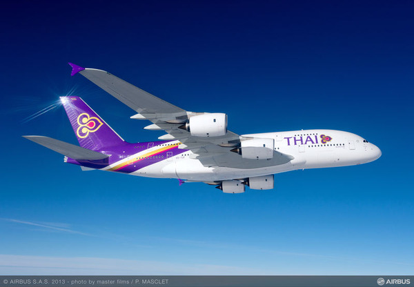 タイ国際航空、名古屋/中部〜バンコク線へのエアバスA380型機投入開始日を変更　3月2日から