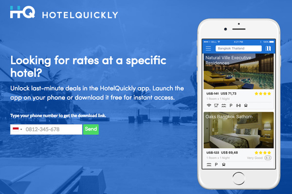 「HotelQuickly」、最大365日前の予約と客室タイプの選択に対応開始