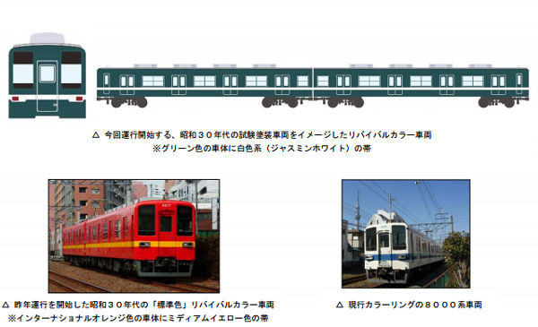 東武鉄道、昭和30年台の試験塗装車両をリバイバル　2月16日から運行