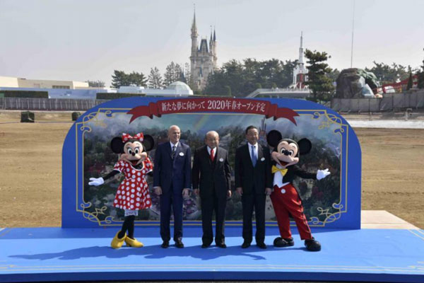 「東京ディズニーランド」の大規模開発に着手　2020年春にオープンへ