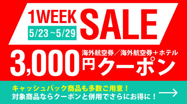 サプライス、1週間限定で3,000円割引クーポン配布中　あさってまで