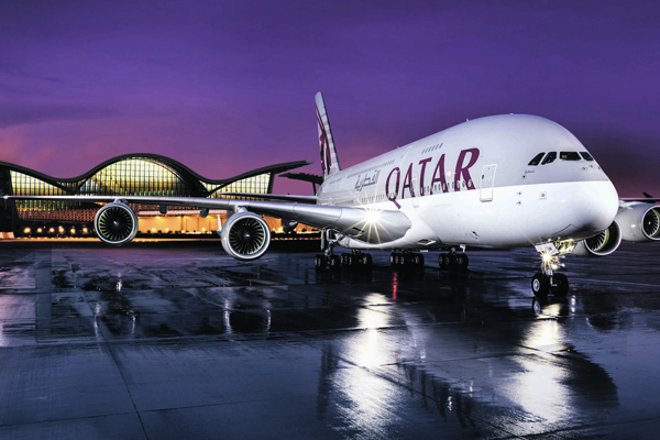 カタール航空、カタールと断交の4カ国への全便の運航停止