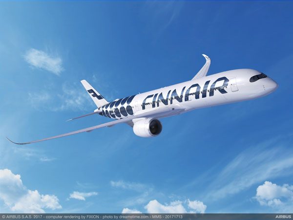 フィンエアー、マリメッコ塗装のエアバスA350型機導入