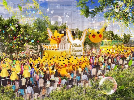 横浜市とポケモン、みなとみらい地区でイベント「ピカチュウ大量発生チュウ！」開催　日本初のPokémon GOのイベントも