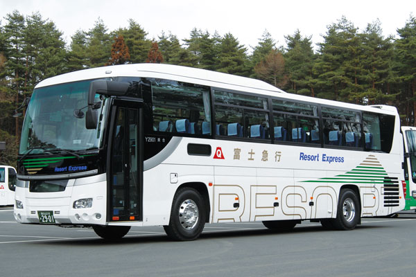 富士急行、富士山静岡空港と御殿場・河口湖を結ぶバスを運行　2月23日から