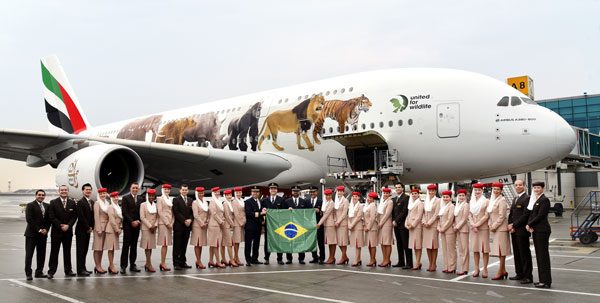 エミレーツ航空、ブラジル就航10周年