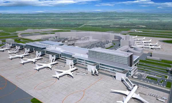 新千歳空港国際線ターミナルを拡張　搭乗橋倍増、高級ホテルも併設