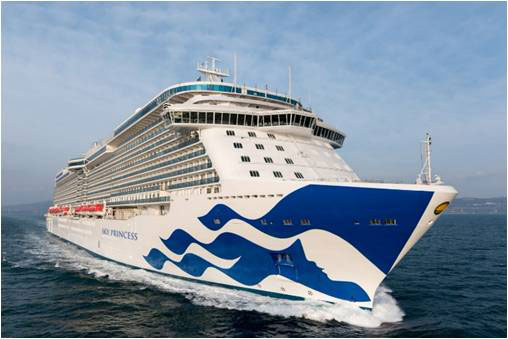 プリンセス・クルーズ、新造船を「スカイ・プリンセス」を命名　地中海クルーズで2019年デビュー