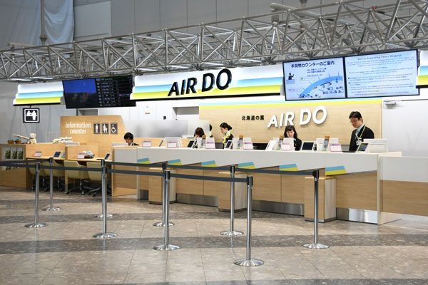 AIRDO、新千歳空港のカウンターリニューアル　8ブースに倍増でイレギュラー対応強化