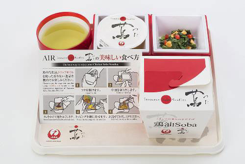 JAL、「AIR Japanese Soba Noodles 蔦」を長距離国際線で提供　AIRシリーズ第27弾