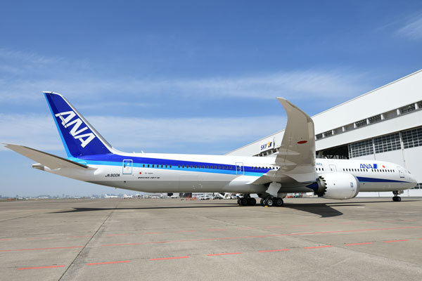 ANAホールディングス、ボーイング787型機20機を追加発注　国内線777の後継機