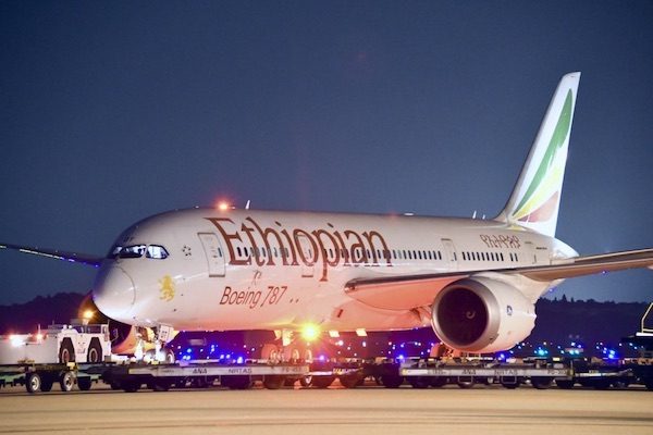 エチオピア航空、80路線以上の国際線の運航を停止　3月29日から