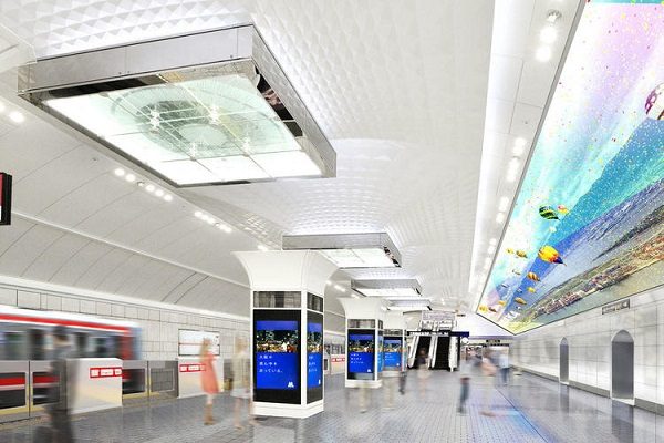大阪メトロ、5駅のリニューアルデザインを決定　昨年発表のものからブラッシュアップ