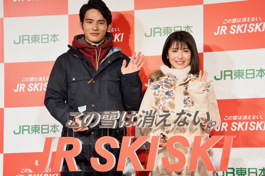 今冬のヒロインは浜辺美波さん　「JR SKISKI」キャンペーンスタート