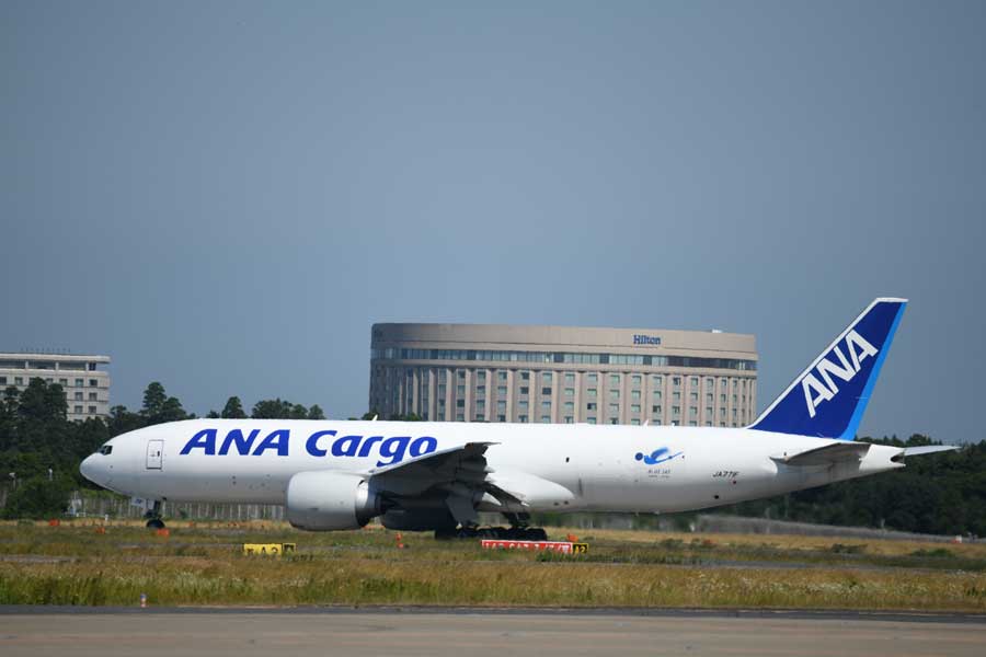ANA、東京/成田〜ロサンゼルス線に大型貨物機777Fを投入　4月23日から