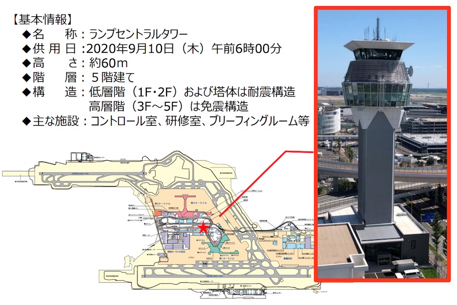 成田空港、新コントロールタワー供用開始　9月10日から