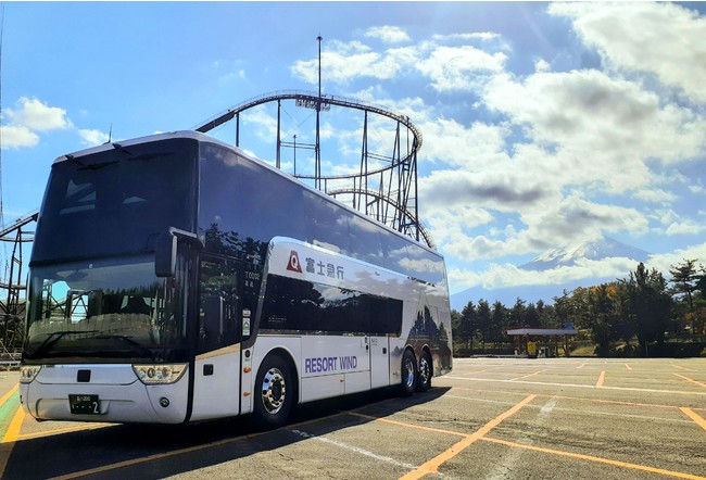 富士急、新宿～富士五湖エリアを結ぶ高速バスに2階建て車両を導入
