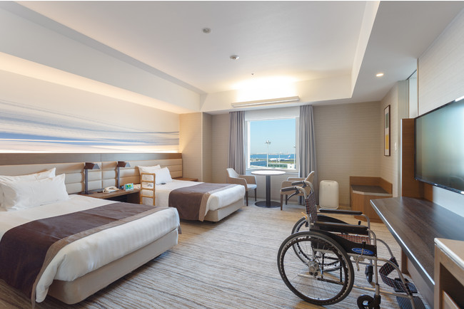 羽田エクセルホテル東急、一部客室をリニューアル　車椅子などで使いやすく