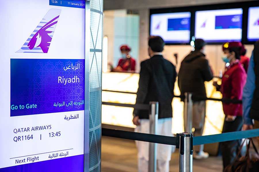 カタール航空、サウジアラビア3路線の運航を再開