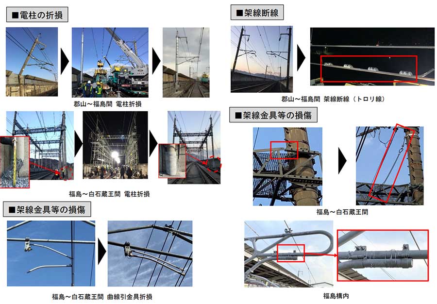 JR東日本、東北新幹線の復旧状況や地震発生時の対応状況を公表