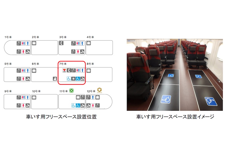 JR東日本、E7系に車椅子スペース初導入へ　予約制